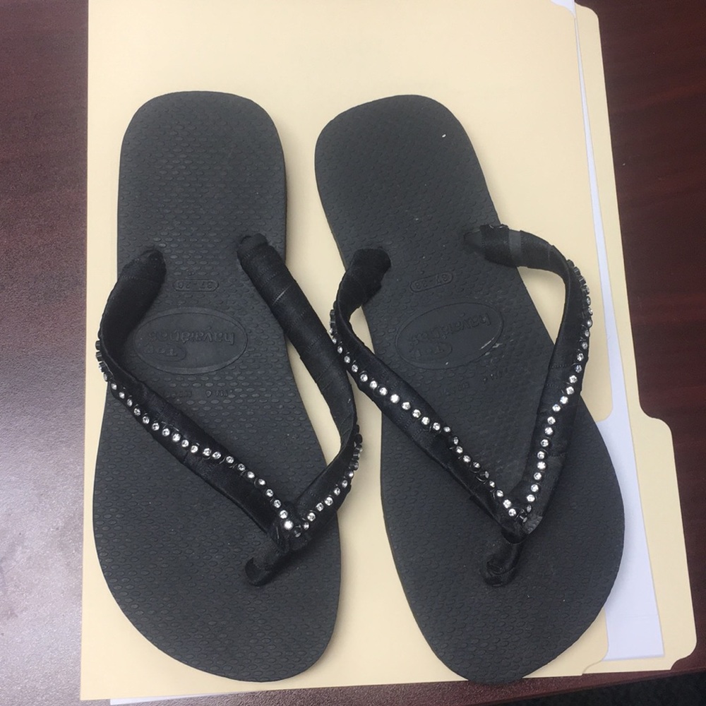 Havaianas flip flops sz 37-38